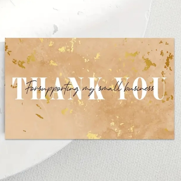30 Thank You Cards for Supporting my Small Business Notes - Picture 3 of 4